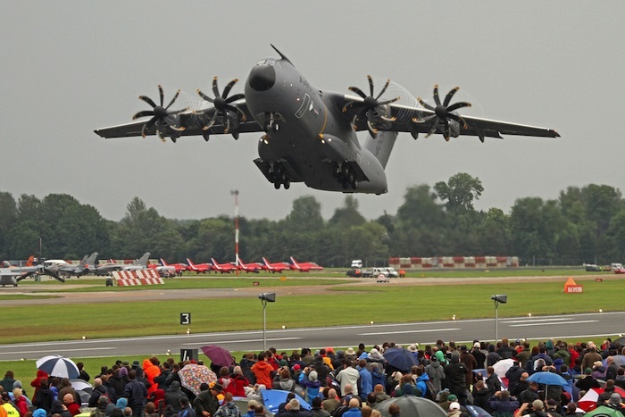 Airbus A400M. Фото: Ronnie Macdonald via Wikimedia