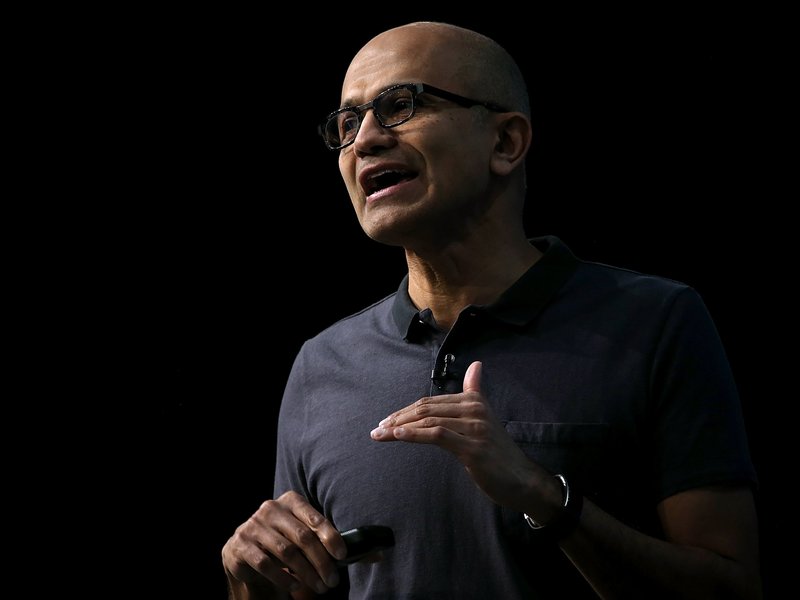 СЕО Microsoft Сатья Наделла Фото: Justin Sullivan/Getty Images