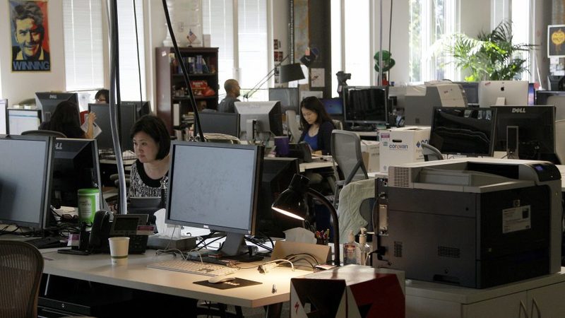 Facebook office in Menlo Park, Calif. (AP/Jeff Chiu)