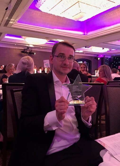 GODEL’S ALIAKSANDR BAKUNOVICH WINS DEVELOPER OF THE YEAR AT COMPUTING DIGITAL TECHNOLOGY LEADERS AWARDS 2017