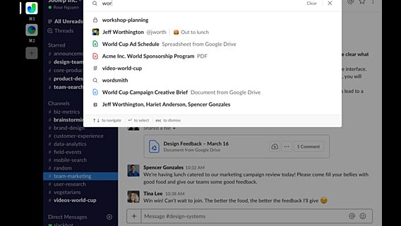 Мессенджер Slack получит улучшенный поиск 