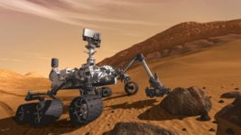 Ровер Curiosity сфотографировал перламутровые облака на Марсе 