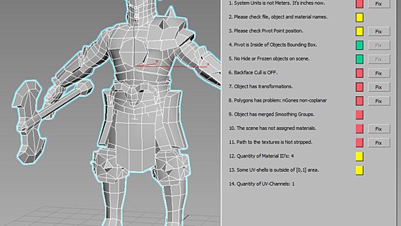 Зачем мы разработали инструмент контроля качества игровых 3D-моделей 