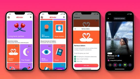 Tinder добавит ИИ для подбора пар, чтобы удержать аудиторию
