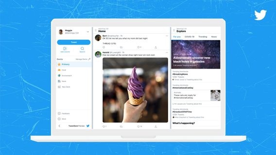 TweetDeck может стать платной функцией Twitter Blue