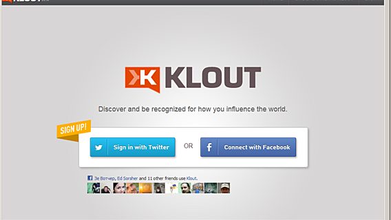 Klout: персональный интернет-рейтинг 