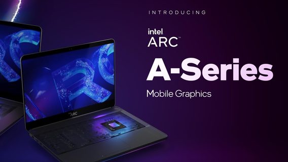 Intel показала свои первые видеокарты Arc для ноутбуков