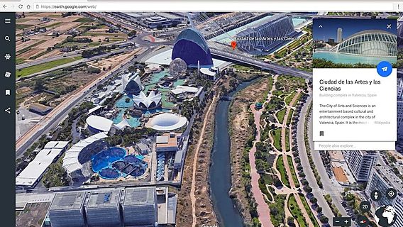 Обновлённый Google Earth: трёхмерные карты и виртуальные путешествия 