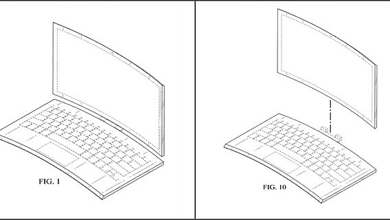 Intel разрабатывает ноутбук со съёмным изогнутым экраном 