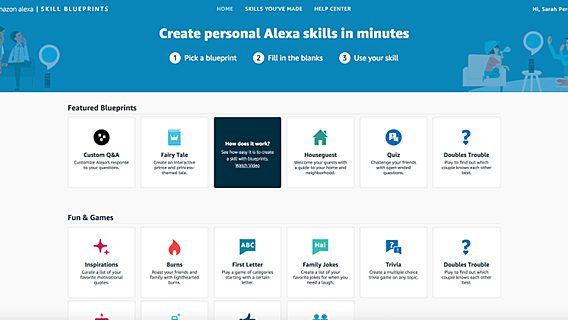 Amazon представила сервис с шаблонами для создания голосовых навыков Alexa 