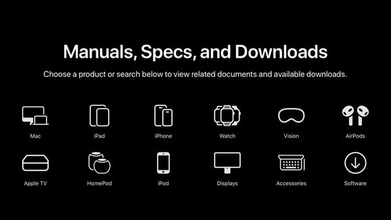 Apple запустила единый сайт с документацией и характеристиками всех своих гаджетов