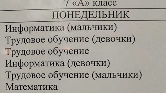 Не сексизм, а расписание. Почему в минской школе девочек и мальчиков учат информатике раздельно