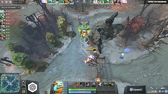 Игровые боты от OpenAI победили экс-профессионалов в матче по Dota 2 