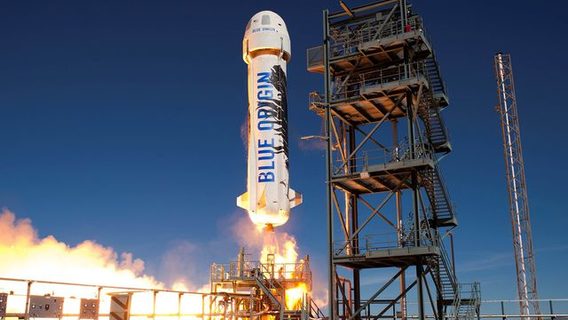 Blue Origin провела суборбитальный полет впервые с августа 2022 года