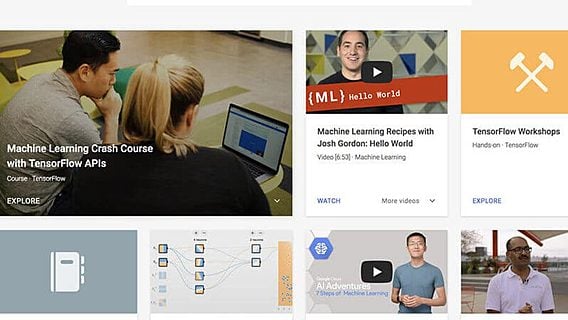 Google организует бесплатные онлайн-курсы по ИИ и машинному обучению 
