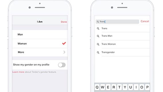 Tinder предложит пользователям в Индии дополнительные опции при выборе пола 