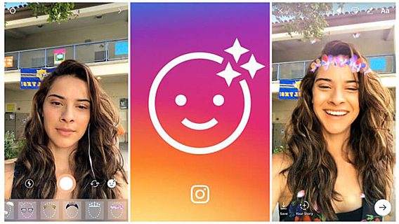 Instagram запустил AR-маски на базе технологии MSQRD 