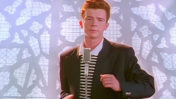 Клип «Never Gonna Give You Up» набрал миллиард просмотров благодаря мему