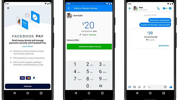 Facebook запустил новую платёжную систему для своих приложений 