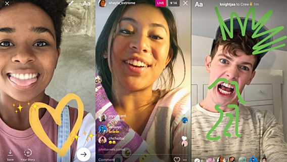 В Instagram появятся трансляции и исчезающие сообщения 