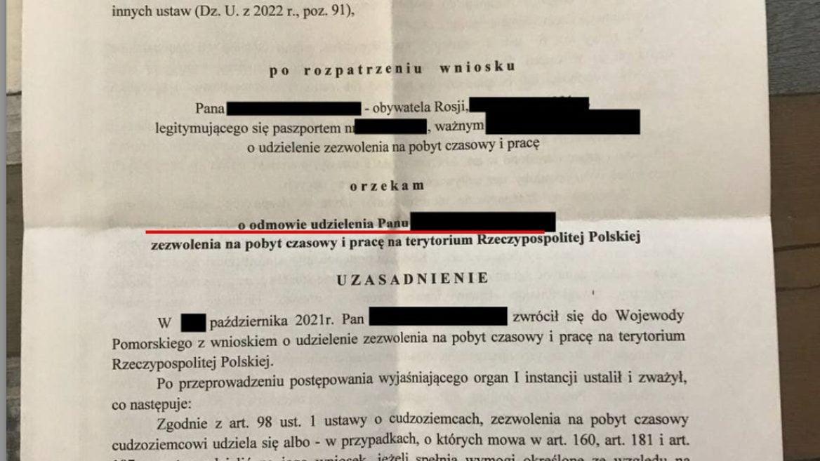 Сямя айцішнікаў падалася на дазвол на жыхарства ў Польшчы: беларусу далі расійцы — не. «Пагроза бяспецы»