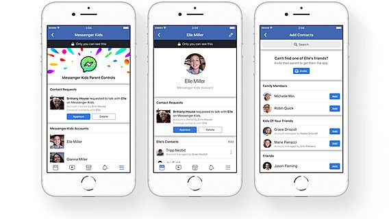 Facebook создала мессенджер для детей младше 13 лет 