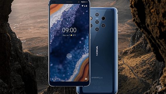 Смартфоны Nokia 9 можно разблокировать с помощью жвачки 