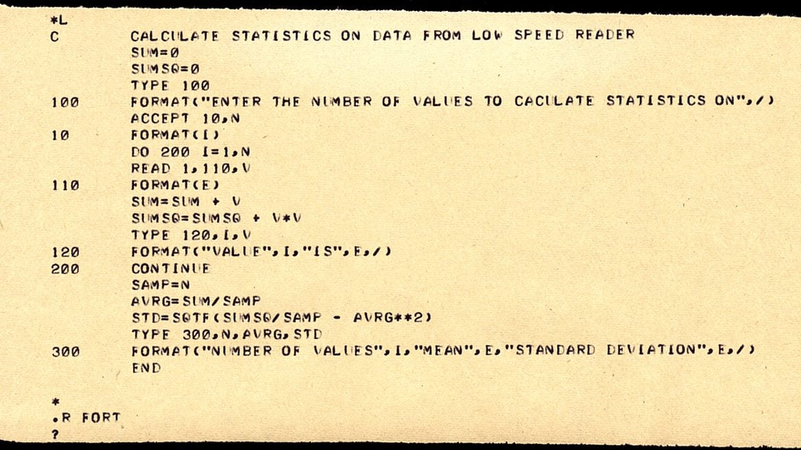 «Fortran жив». Почему язык всё ещё важен хотя давно вышел из моды 