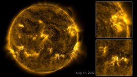 133 дня из жизни Солнца уместили в часовом видео