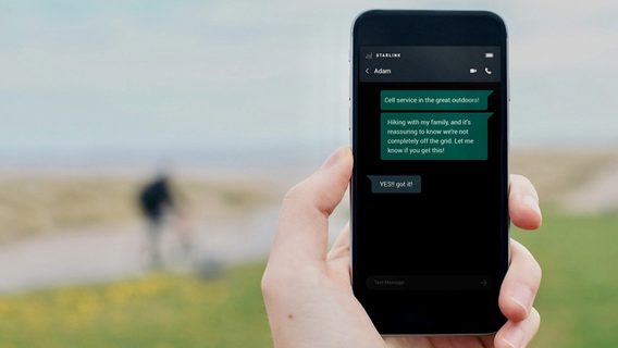 Starlink впервые передал SMS между двумя смартфонами