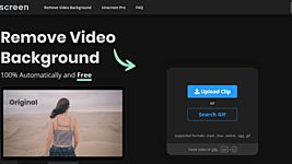 Появился инструмент, который автоматически удаляет фон на видео и гифках