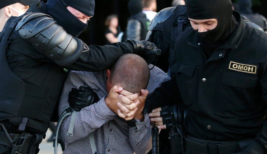 Задержания в Беларуси