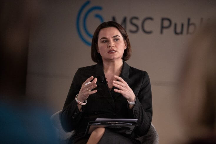 Тихановская на этой неделе примет участие в Мюнхенской конференции по безопасности