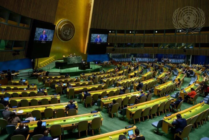 У ААН прынятая падрыхтаваная Украінай рэзалюцыя па ЧАЭС, супраць галасавала Беларусь, якая прапанавала альтэрнатыўны варыянт