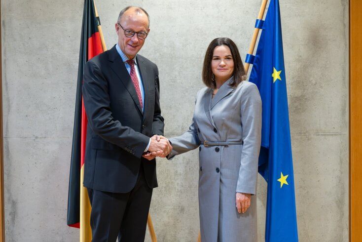 Мерц вітаў вызваленне палітвязняў у Беларусі — яму запярэчыў ультраправы дэпутат, фігурант карупцыйнага скандалу