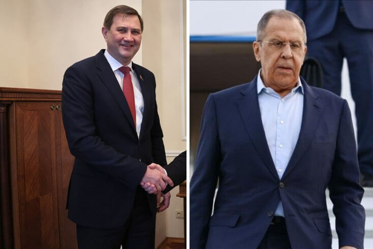 Рыжанкоў і Лаўроў трэці раз ад пачатку месяца паразмаўлялі па тэлефоне