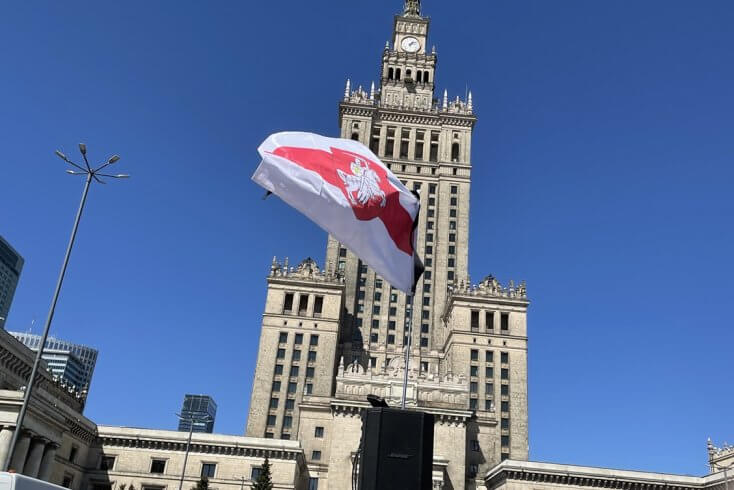 Warsaw to illuminate landmarks in solidarity with Belarusian protesters