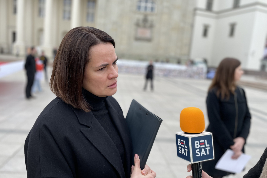 Ціханоўская і Макрон дамовіліся ў найбліжэйшы час абмеркаваць тэму беларускіх палітвязняў