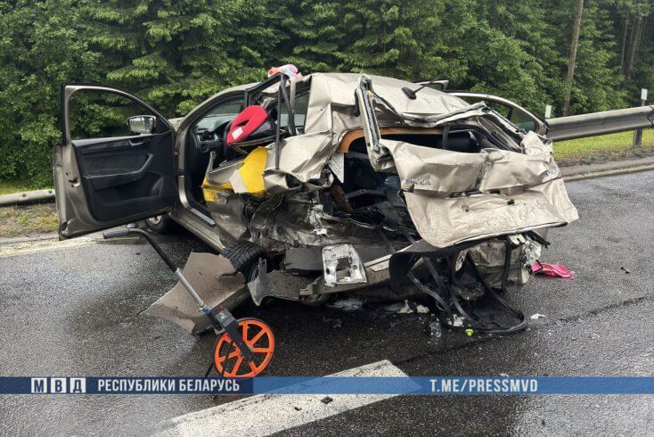 У выніку аварыі ў Мінскім раёне загінула чатыры чалавекі, у тым ліку двое непаўналетніх