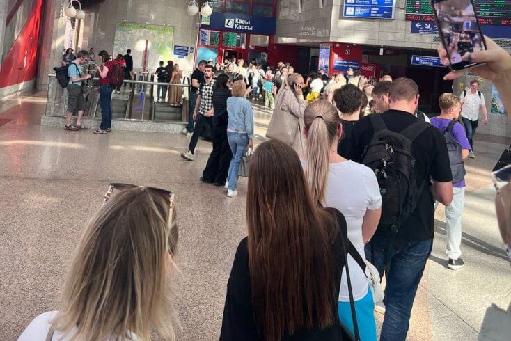 Последние дни значительно затруднена покупка билетов на сайте Белорусской железной дороги
