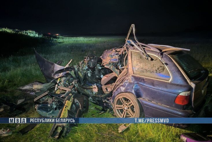 Два человека погибло в автомобильной аварии на юге Беларуси