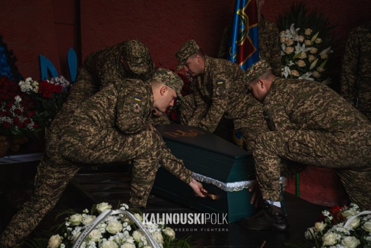 Беларускі добраахвотнік “Месяц”, які загінуў на вайне супраць РФ, пахаваны ва Украіне