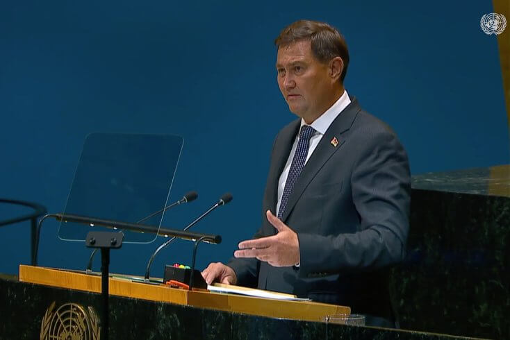 Belarus' top diplomat urges Lithuanians to change their government