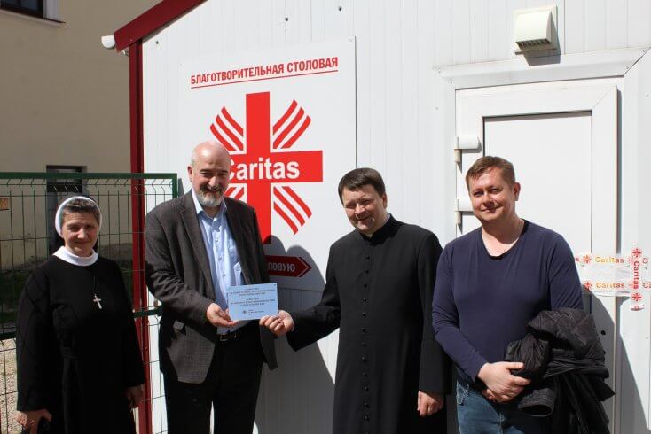 Сумесны праект амбасады Германіі і Гродзенскай дыяцэзіі дазволіў абсталяваць "Кухню для бедных" сучасным абсталяваннем