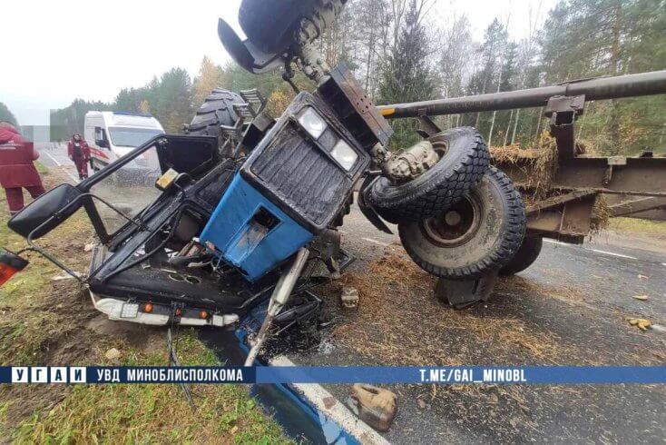 18-гадовы трактарыст загінуў у ДТЗ пад Пухавічамі