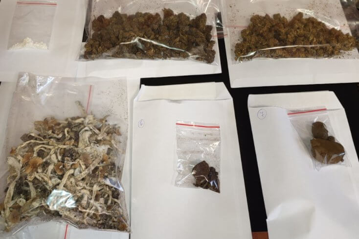 В Варшаве задержан гражданин Беларуси — у него найдено 340 г различных наркотиков