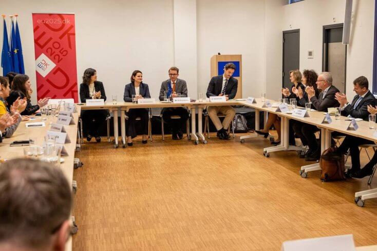 “Our goal is to make the European perspective realistic,” Cichanoŭskaja tells envoys