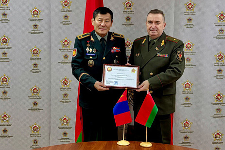 Belarus accredits Mongolia’s military attaché