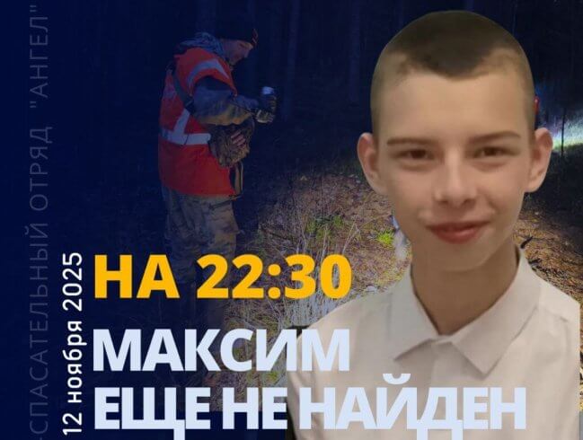 Обнаружено тело пропавшего подростка Максима Зеньковича (дополнено)