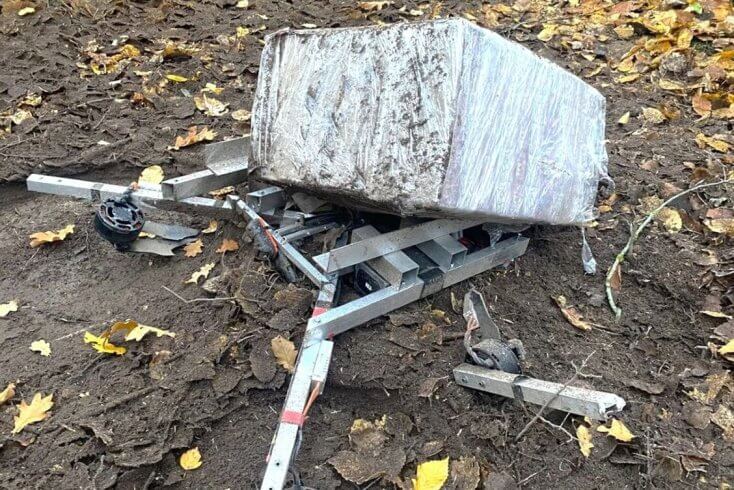 У Літве перахоплены дрон з беларускімі цыгарэтамі на 4 тыс. еўра